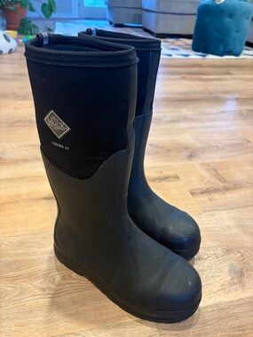 Muck Boot Company Men’s Chore ST Black Waterproof Work Boots